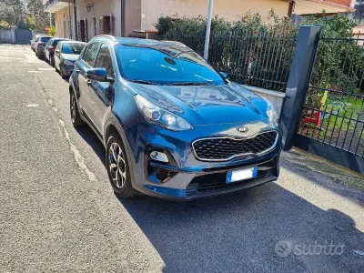 Usata Kia Sportage 115 CV (84 kW) 2019 Blu SUV
