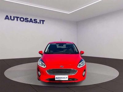 Usata Ford Fiesta Titanium 75 CV (55 kW) 2020 Rosso Utilitaria