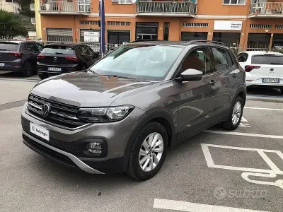 Usata VW T-Cross Style 95 CV (69 kW) 2021 Grigio SUV
