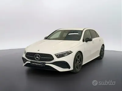 Usata Mercedes A180 AMG 116 CV (85 kW) 2024 Bianco Berlina