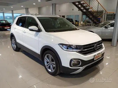 Usata VW T-Cross Advance 110 CV (80 kW) 2022 Bianco SUV