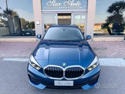 Usata BMW 116 Advantage 116 CV (85 kW) 2020 Blu Utilitaria