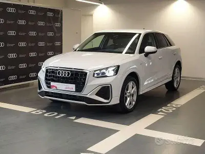 Begagnad Audi Q2 S-Line 150 HK (110 kW) 2024 Vit SUV