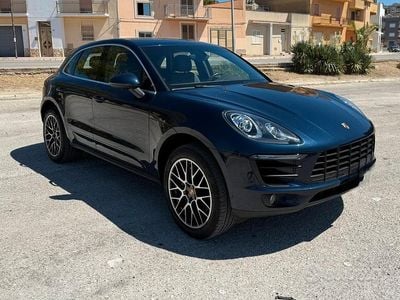 Usata Porsche Macan S 250 CV (183 kW) 2015 Blu SUV