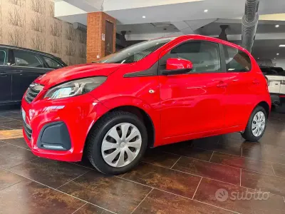 Usata Peugeot 108 Allure 69 CV (50 kW) 2016 Rosso Utilitaria