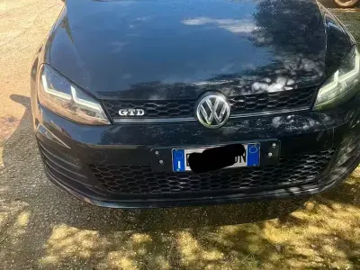 Używany VW Golf VII GTD 184 KM (135 kW) 2014 Czarny Sedan/Limuzyna