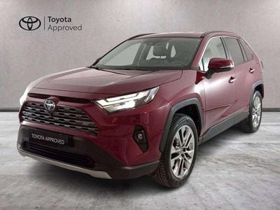 Usata Toyota RAV4 Hybrid Lounge 178 CV (130 kW) 2023 Rosso SUV