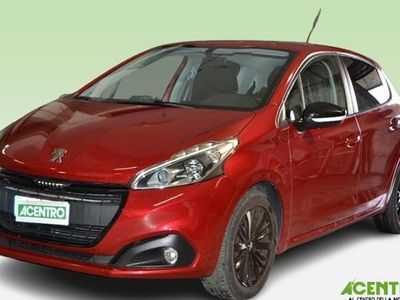 Usata Peugeot 208 Allure 2018 Rosso Utilitaria