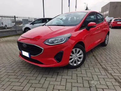 Usata Ford Fiesta 75 CV (55 kW) 2022 Rosso Utilitaria