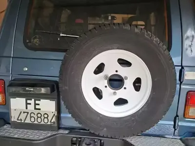 Usata Mitsubishi Pajero 95 CV (69 kW) 1990 Bluazzurro SUV