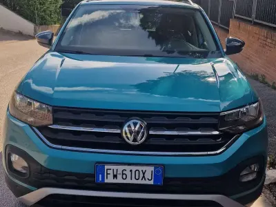 Usata VW T-Cross Style 116 CV (85 kW) 2019 Blu/azzurro SUV