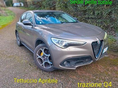 Usata Alfa Romeo Stelvio Executive 210 CV (154 kW) 2017 Marrone SUV