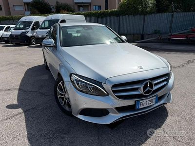 Usata Mercedes C200 Premium 136 CV (100 kW) 2016 Grigio Berlina