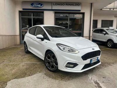 Usata Ford Fiesta ST-Line 86 CV (63 kW) 2019 Bianco Utilitaria
