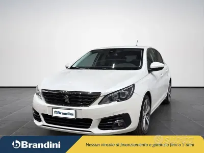 Usata Peugeot 308 Allure 131 CV (96 kW) 2020 Bianco Berlina