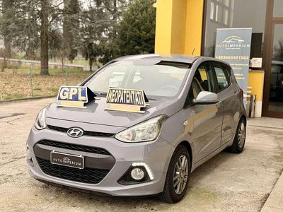 Usata Hyundai i10 Edition 67 CV (49 kW) 2015 Grigio Utilitaria