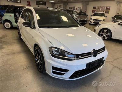 Usata VW Golf VII R 300 CV (220 kW) 2015 Bianco Berlina