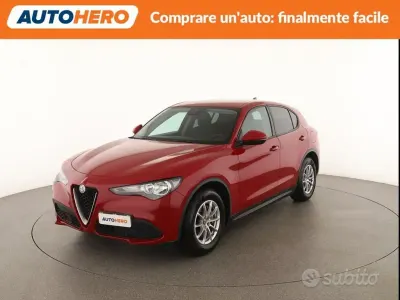 Usata Alfa Romeo Stelvio 160 CV (117 kW) 2020 Rosso SUV