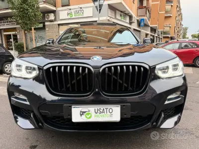 Usata BMW X4 M Sport 184 CV (135 kW) 2020 Bluazzurro SUV