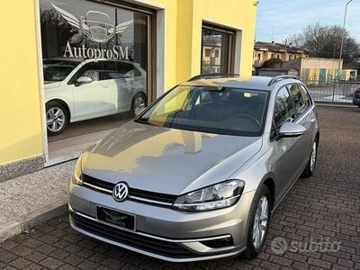 Usata VW Golf VII 115 CV (84 kW) 2019 Grigio Station wagon