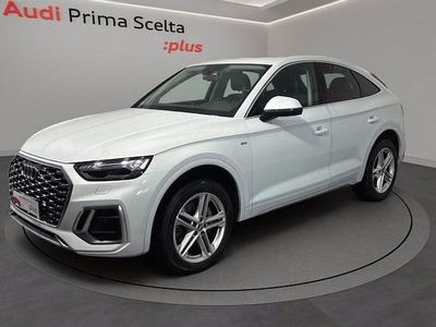 Usata Audi Q5 Sportback S-Line 204 CV (150 kW) 2022 Bianco ghiaccio SUV