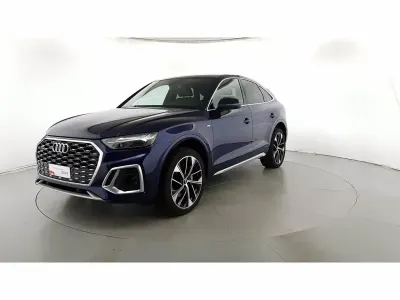 Usata Audi Q5 Sportback S-line plus 286 CV (210 kW) 2022 Blu navarra metallizzato SUV