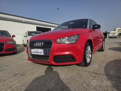 Usata Audi A1 Admired 90 CV (66 kW) 2013 Rosso Utilitaria