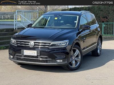 Usata VW Tiguan Advance 150 CV (110 kW) 2018 Nero SUV