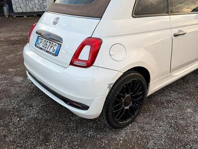 Usata Fiat 500 Sport 2012 Bianco Cabrio