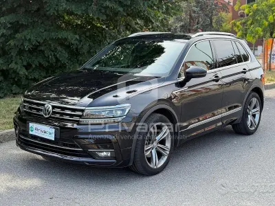 Usata VW Tiguan Advance 150 CV (110 kW) 2018 Nero SUV