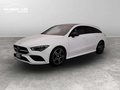 Bianco Usata 2019 Mercedes CLA200 Shooting Brake Premium Station wagon | 29.700 € (Cara)