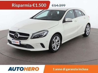 Bianco Usata 2016 Mercedes A180 Berlina | 12.899 € (Buon prezzo)