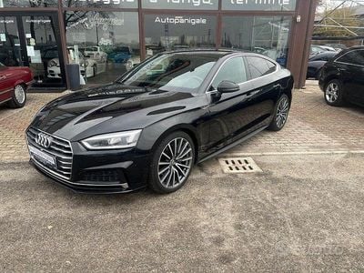Usata Audi A5 S-line plus 190 CV (139 kW) 2018 Nero Coupé