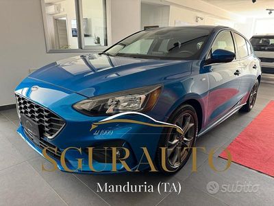 Blu Usata 2021 Ford Focus ST-Line Berlina | 16.990 € (Cara)