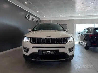 Usata Jeep Compass Limited 170 CV (125 kW) 2018 Bianco SUV