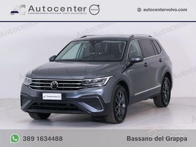 Usata VW Tiguan Allspace Life 150 CV (110 kW) 2022 Grigio SUV