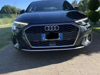 Usata Audi A3 Advanced Plus 110 CV (80 kW) 2020 Grigio Berlina
