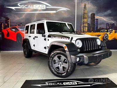 Usata Jeep Wrangler Unlimited Sahara 209 CV (153 kW) 2018 Bianco SUV