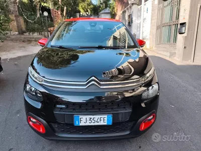 Usata Citroën C3 PureTech 82 CV (60 kW) 2017 Nero Berlina