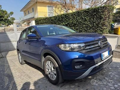 Usata VW T-Cross 95 CV (69 kW) 2019 Blu SUV