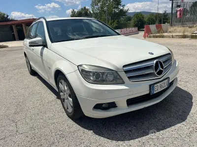 Usata Mercedes C200 136 CV (100 kW) 2010 Bianco Station wagon
