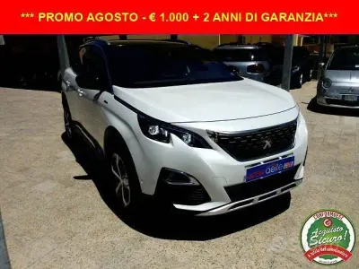 Usata Peugeot 3008 GT-line 131 CV (96 kW) 2019 Bianco SUV