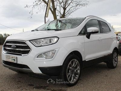 Usata Ford Ecosport Titanium 125 CV (91 kW) 2019 Bianco SUV