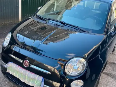 Usata Fiat 500 Lounge 69 CV (50 kW) 2008 Nero Utilitaria