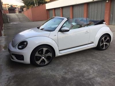 Usata VW Beetle Cabriolet Sportline 160 CV (117 kW) 2014 Bianco Cabrio