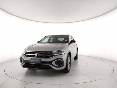 Usata VW T-Roc R-line 110 CV (80 kW) 2023 Pyrit silver metallizzato nero SUV