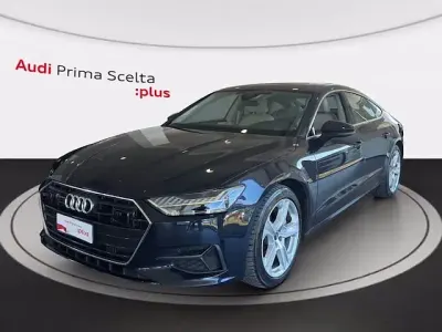 Usata Audi A7 Sportback Business Plus 340 CV (250 kW) 2023 Blu firmamento metallizzato Utilitaria