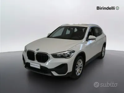 Usata BMW X1 Advantage 150 CV (110 kW) 2021 Alpin white pastello SUV