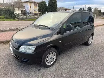 Usata Fiat Multipla Dynamic 103 CV (75 kW) 2006 Nero Monovolume