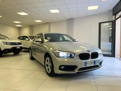 Usata BMW 116 Sport Line 116 CV (85 kW) 2017 Grigio Utilitaria